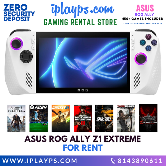 Asus ROG ALLY Z1 Extreme with 450+Games