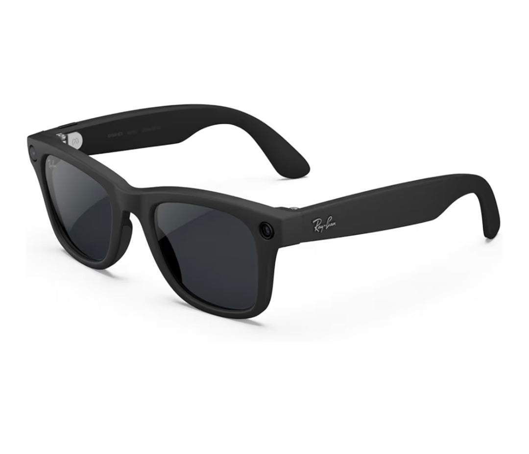 Ray-Ban | Meta Wayfarer (Gen 2) - Matte Black, Transitions® Grey Lenses For Rental